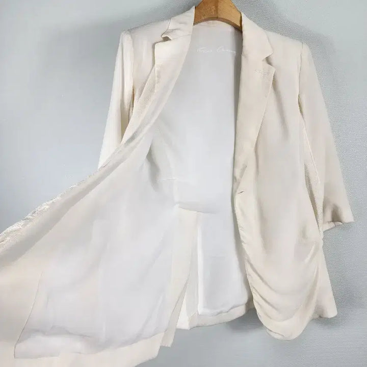 [BUNJANG] Rick Owens Silk 100% Drape Detail Jacket / 락오웬스 약300만원 실크100% 자켓