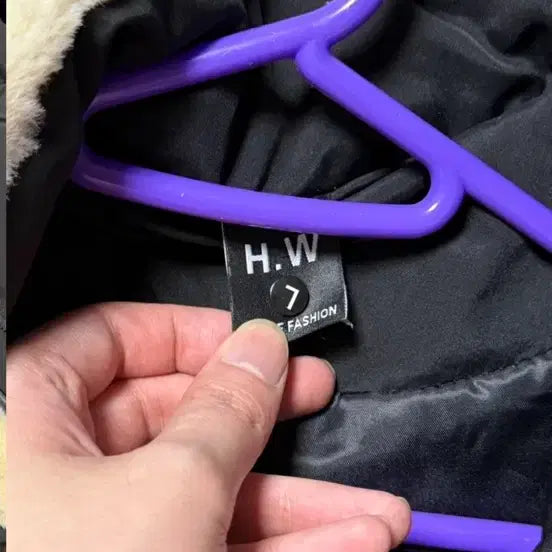 [BUNJANG] Generic Padded Mustang Jacket L / 패딩 무스탕 L