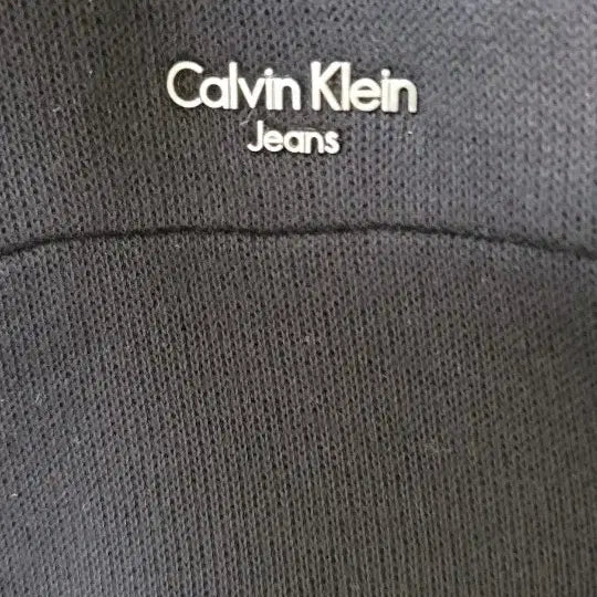 [BUNJANG] Calvin Klein Jeans Zip-Up Jacket L Black / 캘빈클라인진스 집업 자켓 L 블랙