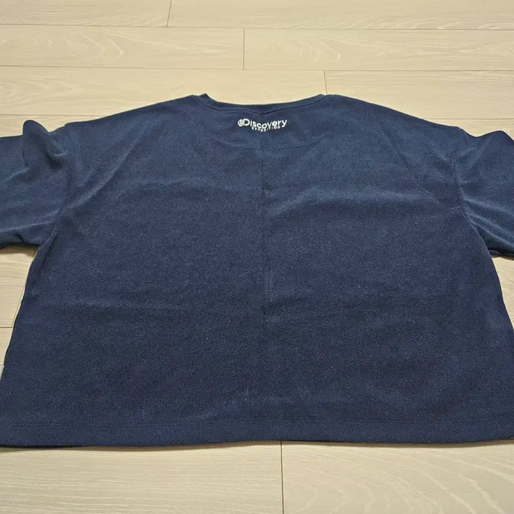 [BUNJANG] Discovery Navy Crop Short Sleeve T-shirt / 디스커버리 네이비 크롭 반팔 티셔츠  95 사이즈