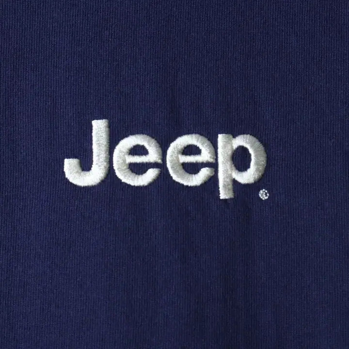 [BUNJANG] Jeep Oversized Navy T-shirt / (S) 지프 반팔 티셔츠 오버핏 네이비 올드스쿨-18305