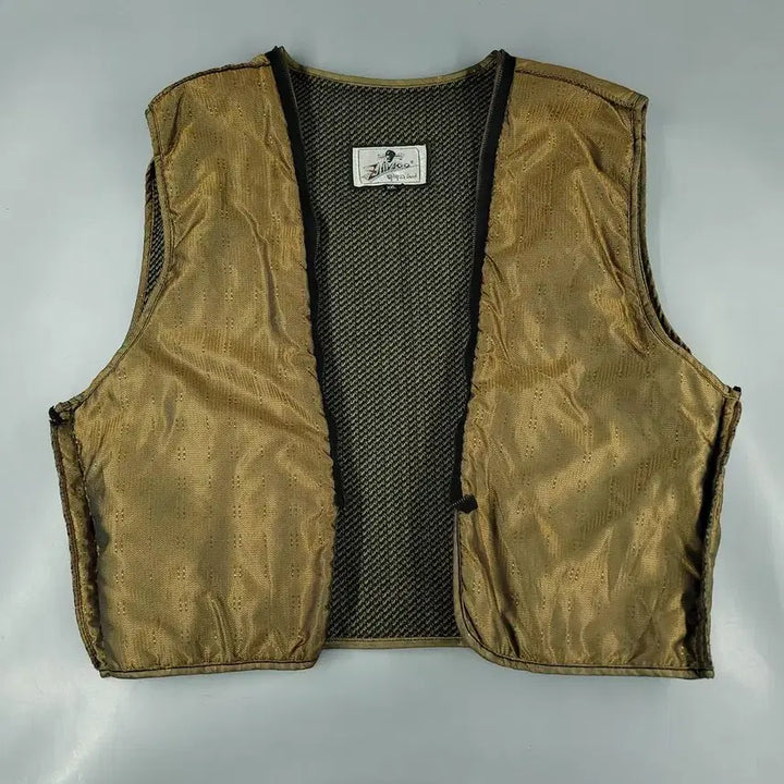 [BUNJANG] Vintage Aging Black Leather Jacket / 빈티지 에이징블랙 절개 히든지퍼 이너조끼 봄버 램스킨 양가죽 레더자켓 가