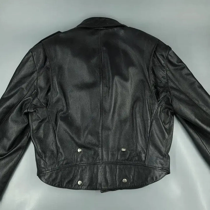 [BUNJANG] Lee Ssangbangwool 00s Aging Black Logo Inner Quilted Shoulder Detail Jacket / LEE 리 쌍방울 00s 에이징 블랙 로고 각인 이너퀼팅 언발란스 어깨견