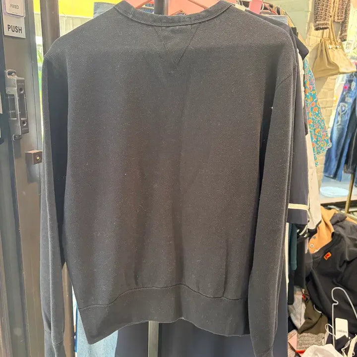 [BUNJANG] Polo Ralph Lauren Black Sweatshirt / 폴로 랄프로렌 블랙 맨투맨 티셔츠