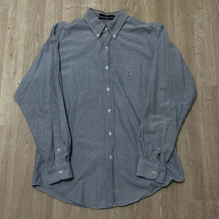 [SOLD OUT] 폴로 랄프로렌 야무스 버튼다운 옥스퍼드 긴팔셔츠 [스카이블루] L/100