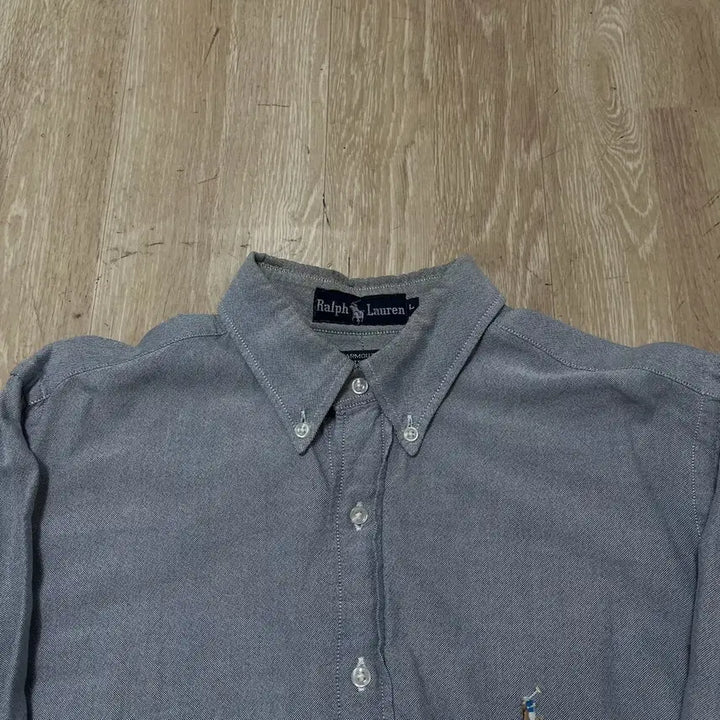 [SOLD OUT] 폴로 랄프로렌 야무스 버튼다운 옥스퍼드 긴팔셔츠 [스카이블루] L/100