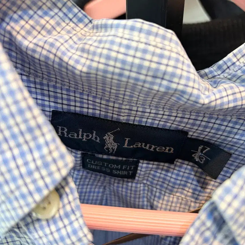 [BUNJANG] Polo Ralph Lauren Checkered Long Sleeve Shirt / 폴로 랄프로렌 체크 긴팔 셔츠