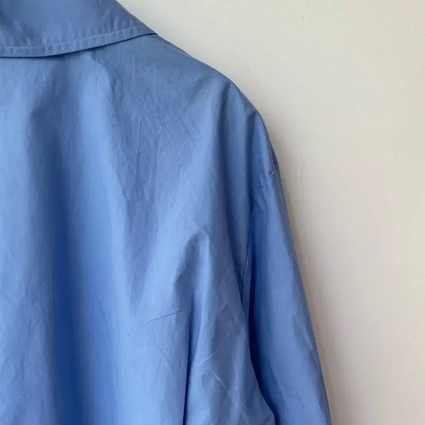 [BUNJANG] Why Not Ddangdang Girl Blue Shirt / (새상품) 와이낫 당당걸 블루셔츠