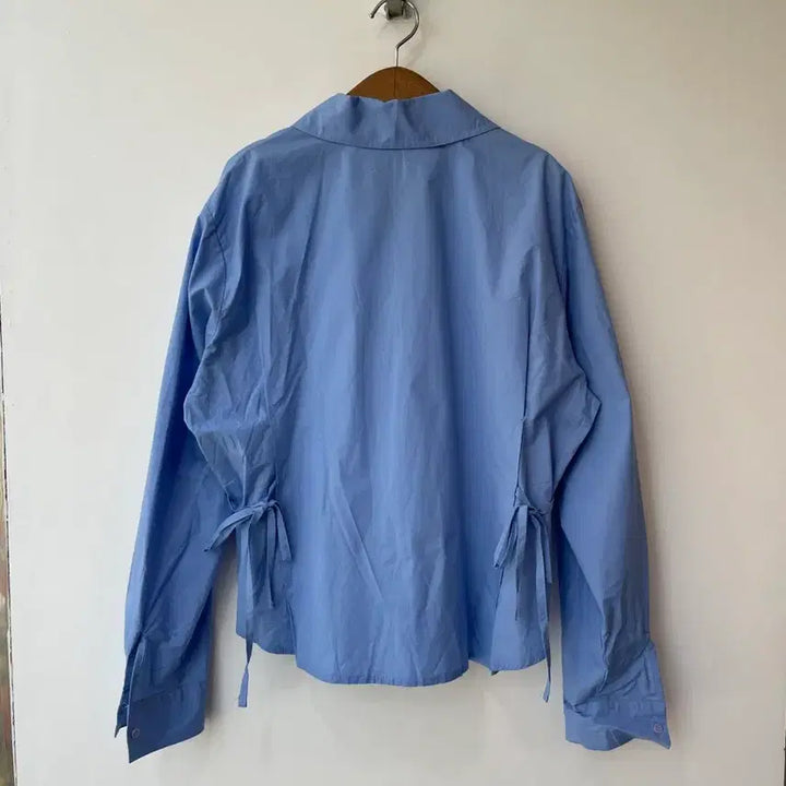 [BUNJANG] Why Not Ddangdang Girl Blue Shirt / (새상품) 와이낫 당당걸 블루셔츠