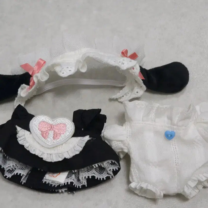 [SOLD OUT] 10cm 12cm 인형옷 누이옷 메이드복
