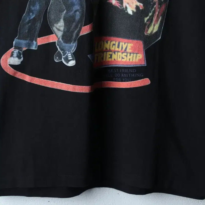 [BUNJANG] Vintage Printed T-shirt (2XL) Black / (2XL) 브랜드빈티지 반팔 티셔츠 빅사이즈 프린팅 블랙-1830A
