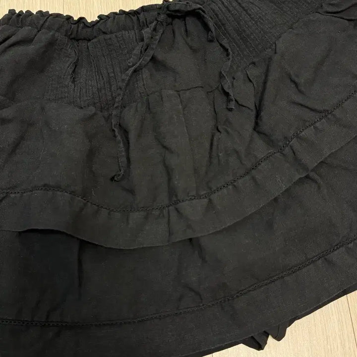 [BUNJANG] Leeds Bona KangKang Skirt - Black / Leeds 리즈 보나 캉캉 스커트 블랙 거의새상품