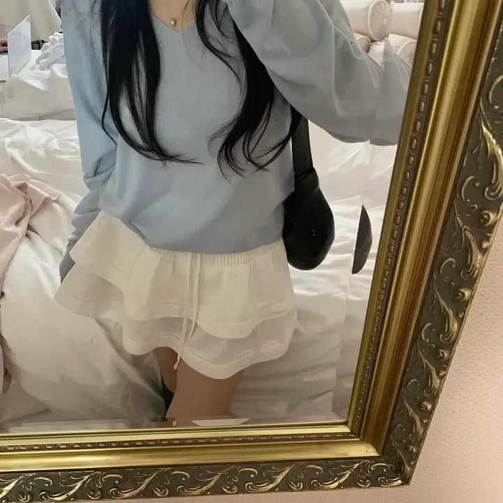 [BUNJANG] Leeds Bona KangKang Skirt - Black / Leeds 리즈 보나 캉캉 스커트 블랙 거의새상품