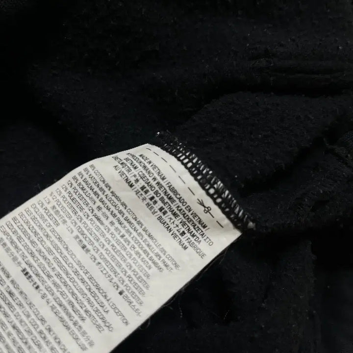 [BUNJANG] Vans Checkerboard Half-Zip Sweatshirt [Black] L / 반스 체커보드 사이드라인 하프집업 맨투맨 [블랙] L/100