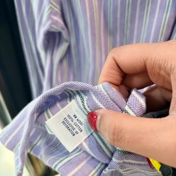 [BUNJANG] Polo Ralph Lauren Striped Shirt - S / 폴로 랄프로렌 스트라이프 셔츠 S