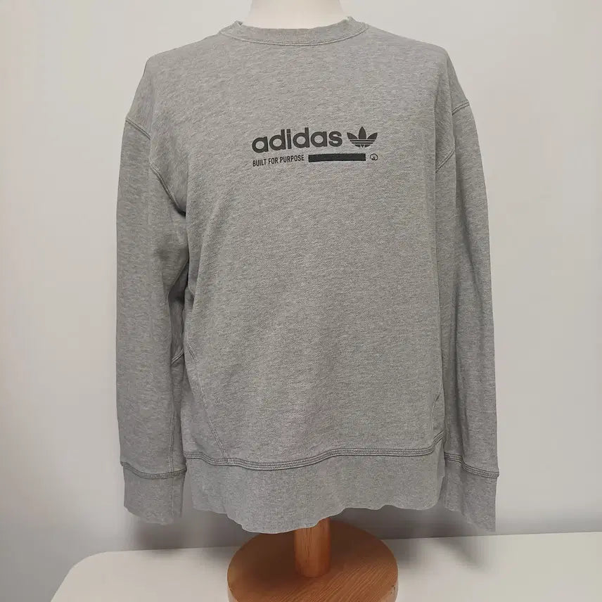 [BUNJANG] Adidas Originals Kaval Sweatshirt Gray / [95] 아디다스 오리지널스 카발(Kaval) 디테일 스웨트셔츠 그레이