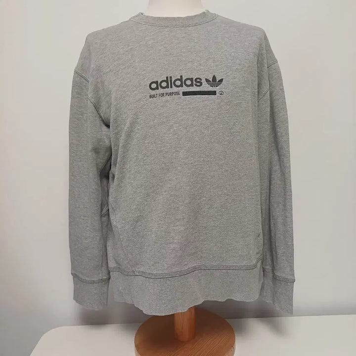 [BUNJANG] Adidas Originals Kaval Sweatshirt Gray / [95] 아디다스 오리지널스 카발(Kaval) 디테일 스웨트셔츠 그레이