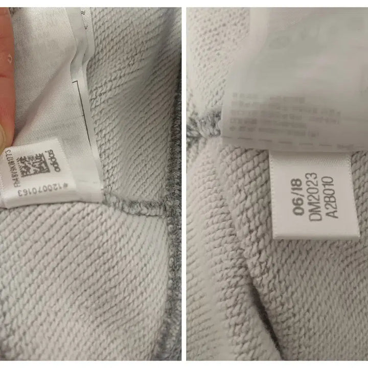[BUNJANG] Adidas Originals Kaval Sweatshirt Gray / [95] 아디다스 오리지널스 카발(Kaval) 디테일 스웨트셔츠 그레이