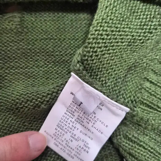 [BUNJANG] Bon Knit Green (L) Knitwear / 본니트 그린(L)