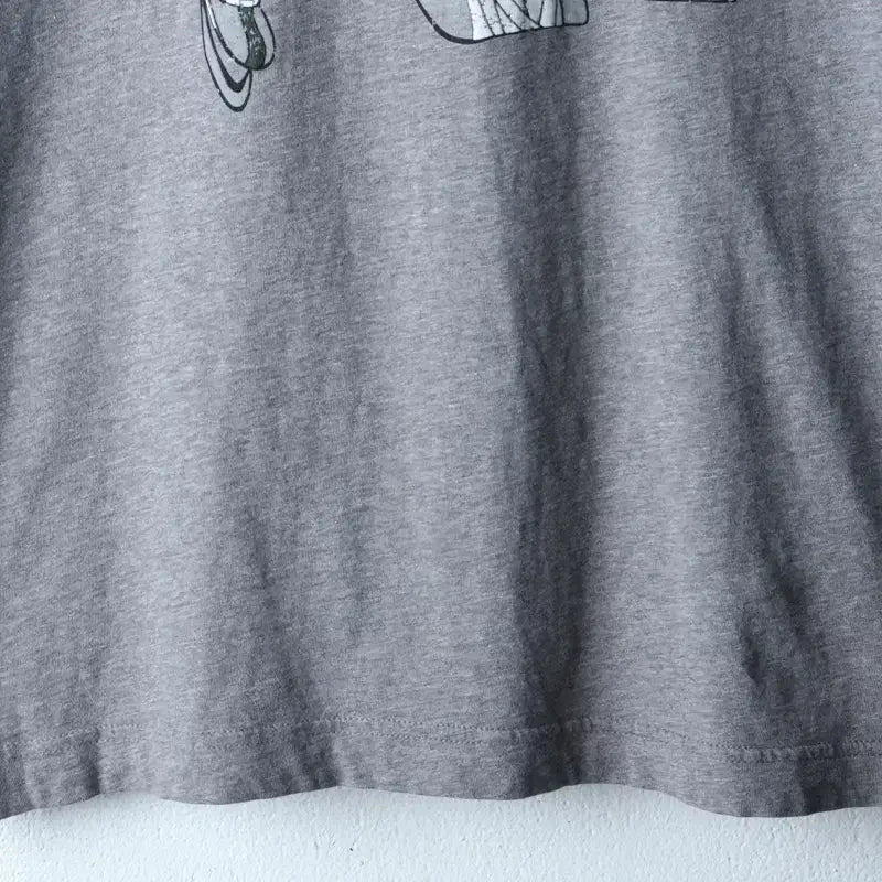 [BUNJANG] Dolce &amp; Gabbana Hockey Print T-shirt / W(L) 돌체앤가바나 반팔 티셔츠 하키 프린팅 그레이 한정판-1830D