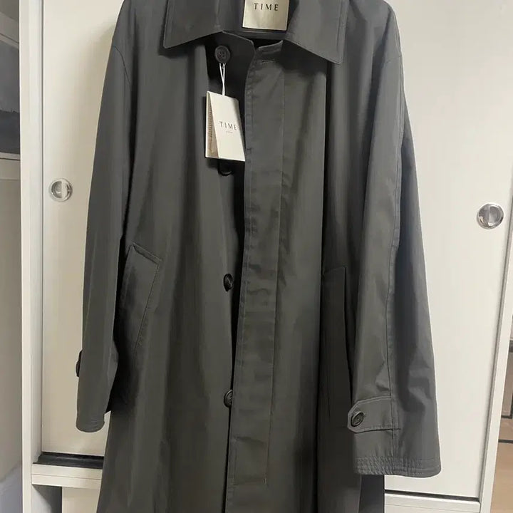 [SOLD OUT] 타임옴므 벨티드 트렌치 코트 (22SS)