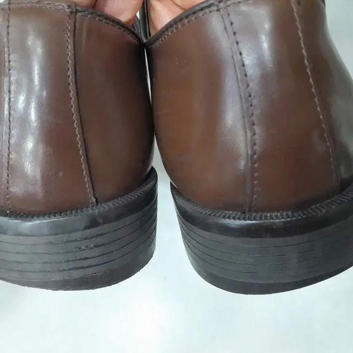[BUNJANG] Richard KMG Brown Leather Shoes / 리처드 금강 브라운 남성 구두250