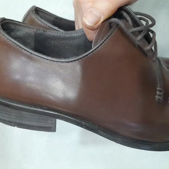 [BUNJANG] Richard KMG Brown Leather Shoes / 리처드 금강 브라운 남성 구두250