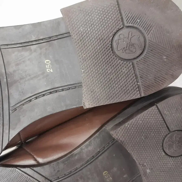 [BUNJANG] Richard KMG Brown Leather Shoes / 리처드 금강 브라운 남성 구두250