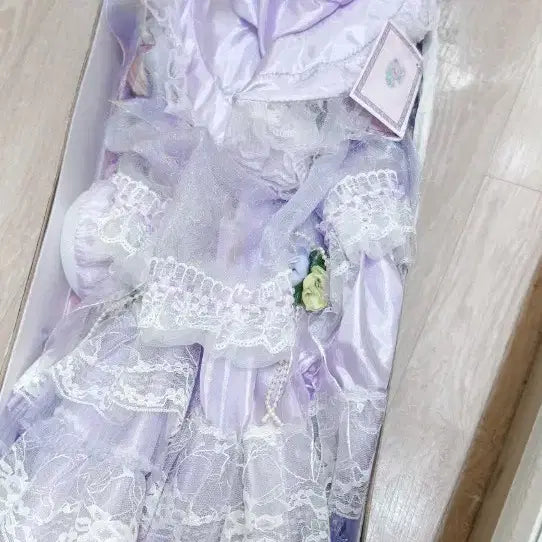 [BUNJANG] 70cm Porcelain Doll with Umbrella Base Antique Doll / 70cm 포셀린 인형 비스크인형 앤틱인형