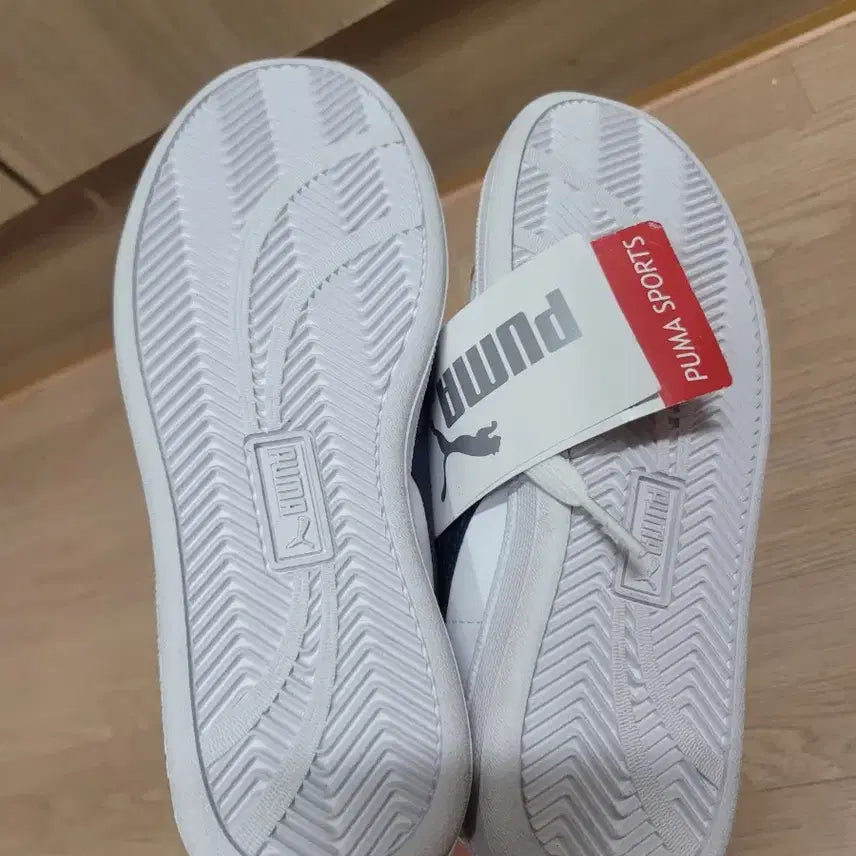 [BUNJANG] Puma Smash L White/Navy Sneakers / 푸마 스매쉬 L 흰/남 225mm 새상품