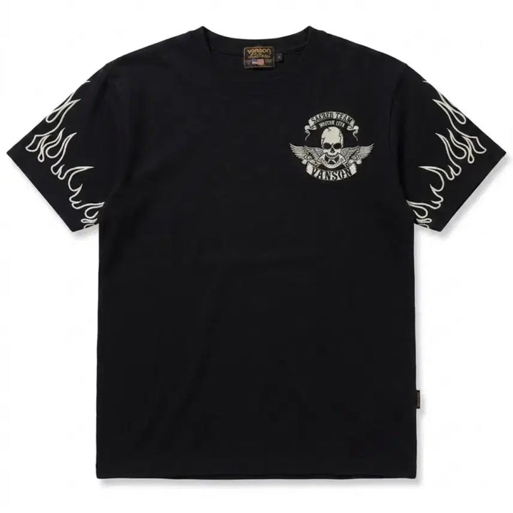 [SOLD OUT] 밴슨 스컬 윙 드라이 반팔