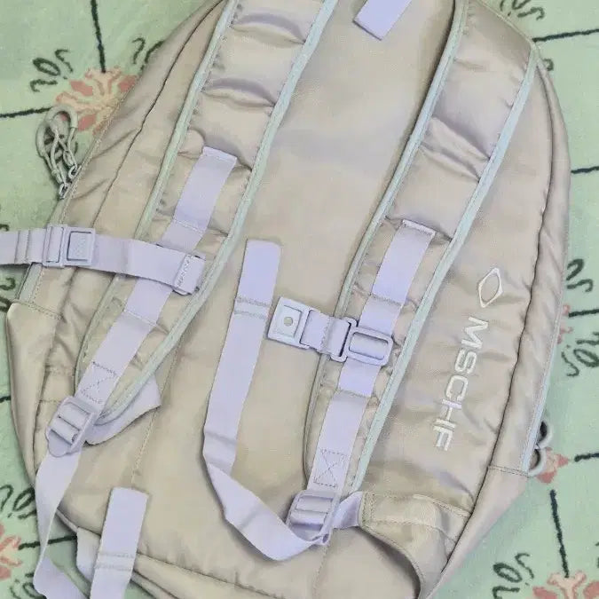 [BUNJANG] MISCHIEF Rhombus Mountain Backpack Lavender / 미스치프 롬버스 마운틴 백팩 라벤더