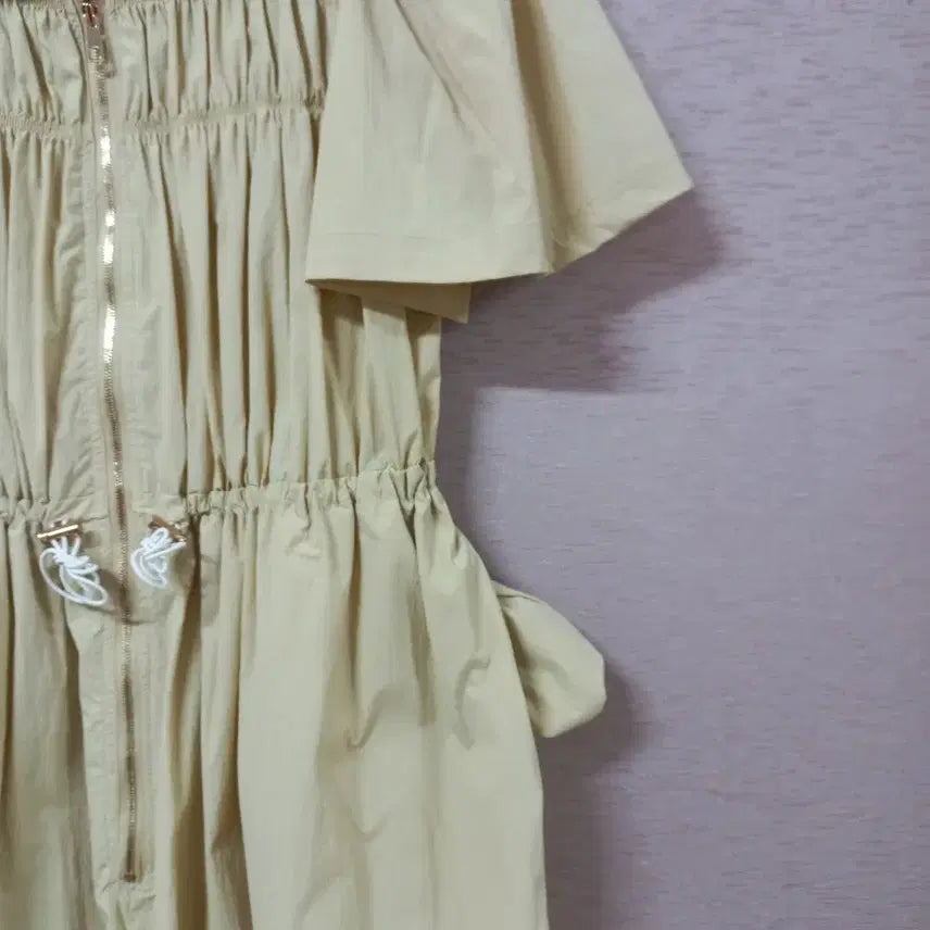 [SOLD OUT] B4-16/JULL-LOG 허리스트링 셔링 점프수트 여성