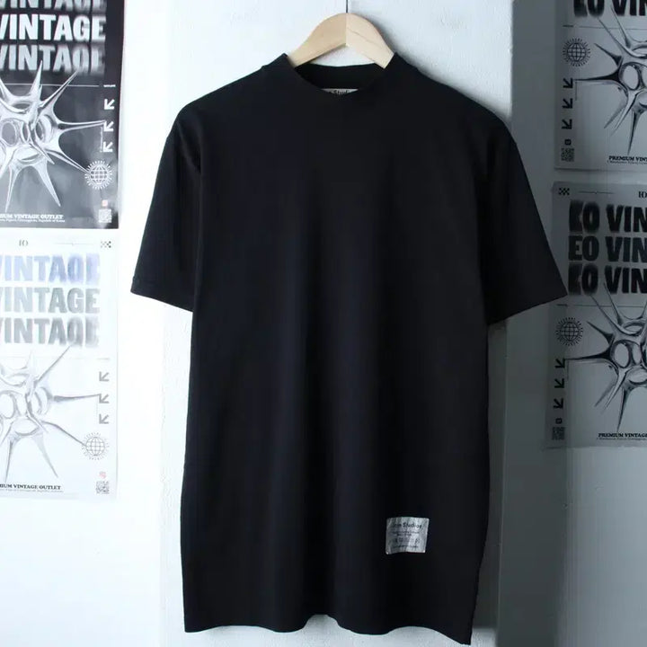 [BUNJANG] Acne Studios T-shirt Black / W(XS-M) 아크네스튜디오 반팔 티셔츠 블랙 무지 놈코어-1830F