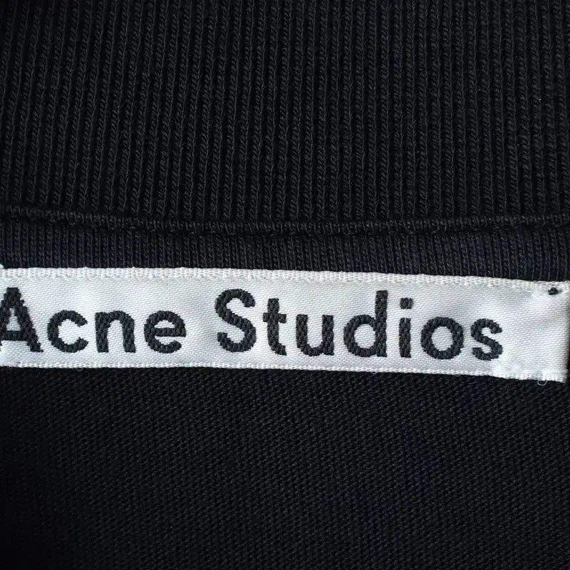 [BUNJANG] Acne Studios T-shirt Black / W(XS-M) 아크네스튜디오 반팔 티셔츠 블랙 무지 놈코어-1830F
