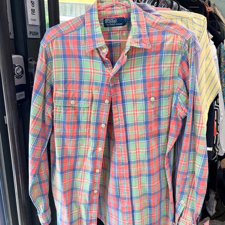 [BUNJANG] Polo Ralph Lauren Checkered Shirt / 폴로 랄프로렌 체크 셔츠