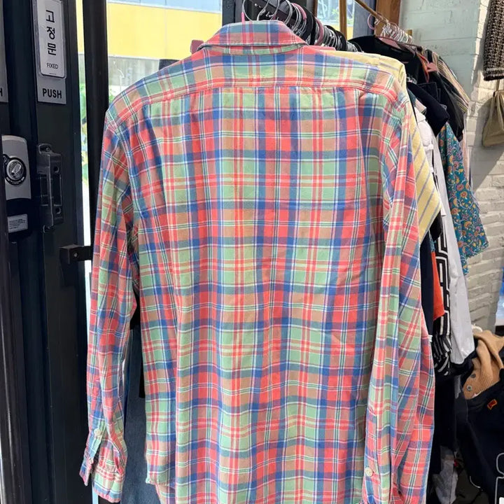 [BUNJANG] Polo Ralph Lauren Checkered Shirt / 폴로 랄프로렌 체크 셔츠