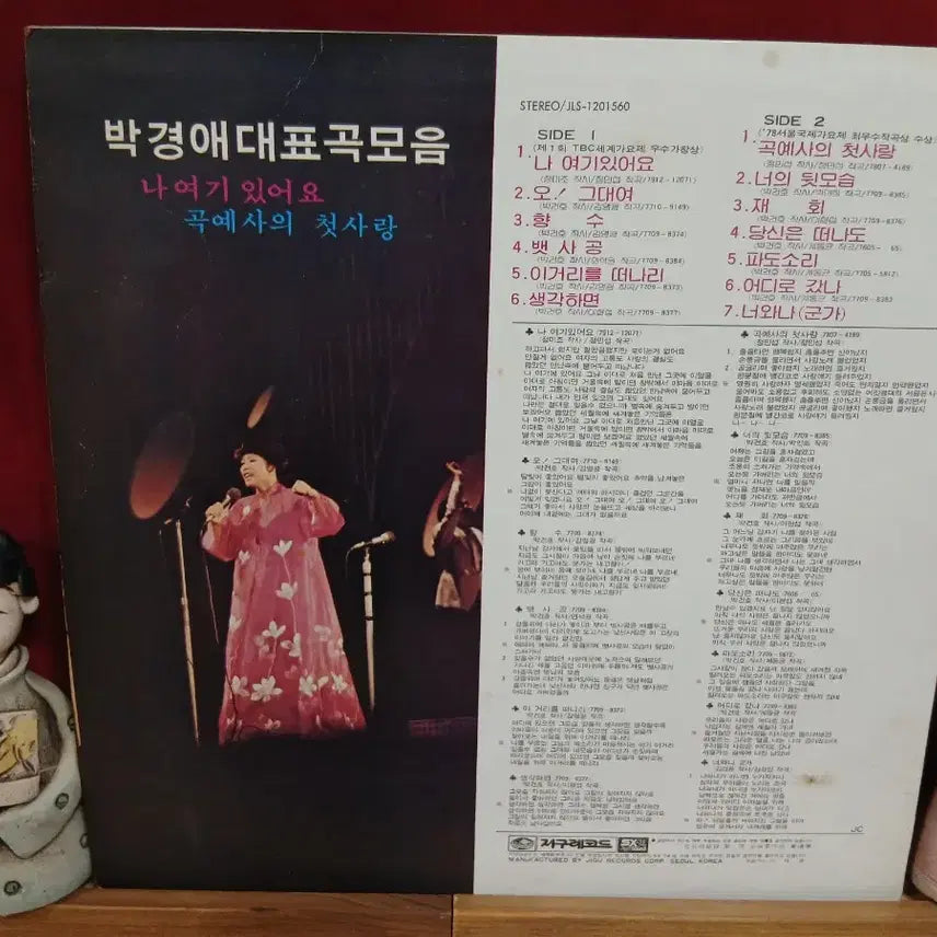 [BUNJANG] Park Kyung Ae Collection LP Album / 박경애 대표곡모음 LP 음반