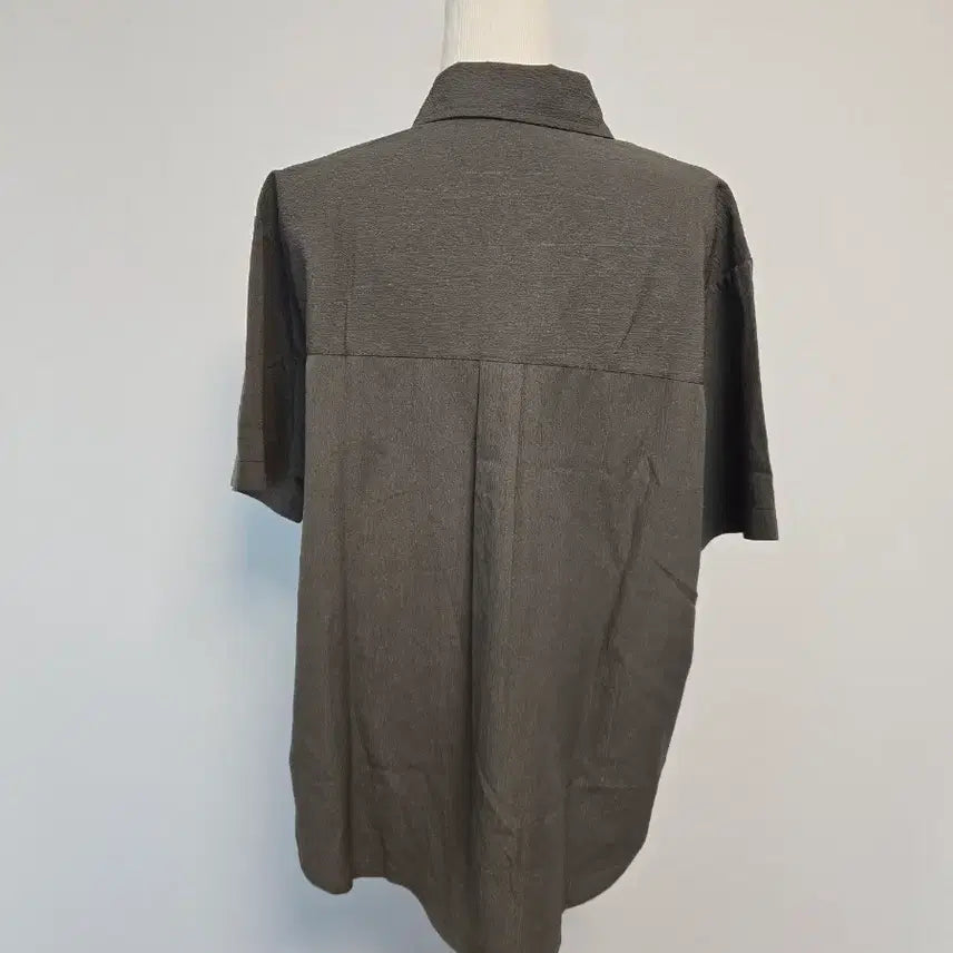 [BUNJANG] L Ribbon Tie Short-Sleeve Shirt / (L)리본타이 반팔 셔츠