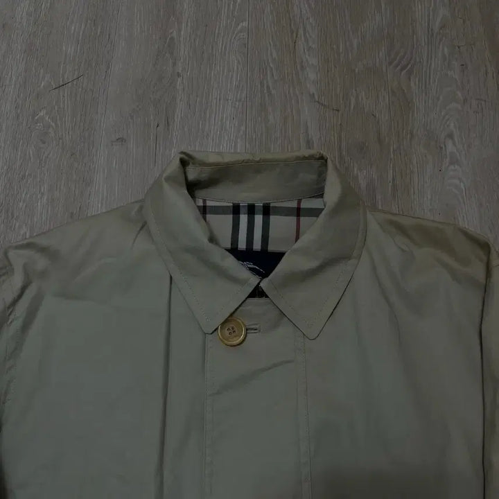 [BUNJANG] Burberry London Nova Check Lined Short Trench Coat [Beige] M / 버버리 런던 노바체크 안감 숏 트렌치 맥코트 [베이지] M/95