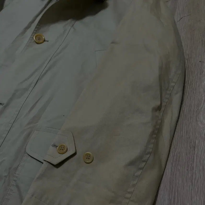 [BUNJANG] Burberry London Nova Check Lined Short Trench Coat [Beige] M / 버버리 런던 노바체크 안감 숏 트렌치 맥코트 [베이지] M/95