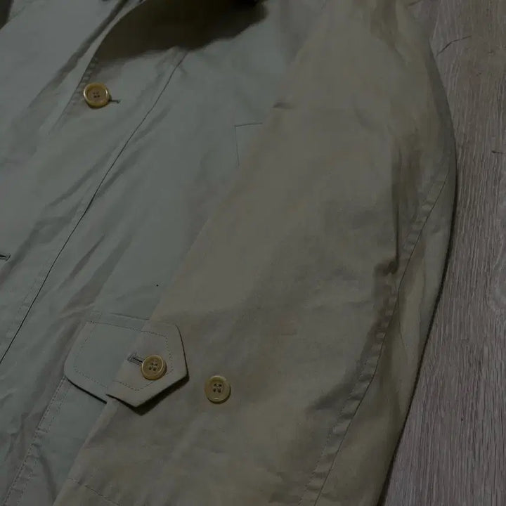 [BUNJANG] Burberry London Nova Check Lined Short Trench Coat [Beige] M / 버버리 런던 노바체크 안감 숏 트렌치 맥코트 [베이지] M/95