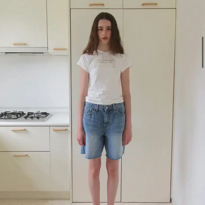 [BUNJANG] Smoothmood Balmuda Denim Shorts Medium Blue Size 2 / 스무스무드 발뮤다 데님 숏츠 미디엄블루 2사이즈 거의새상품