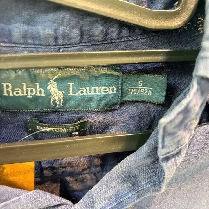 [BUNJANG] Polo Ralph Lauren Blue Shirt / 폴로 랄프로렌 블루 셔츠 남방
