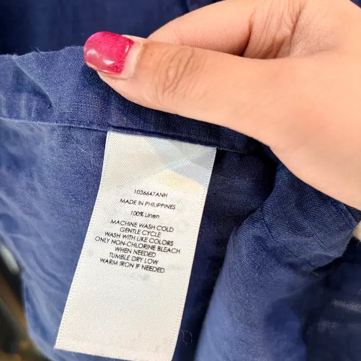 [BUNJANG] Polo Ralph Lauren Blue Shirt / 폴로 랄프로렌 블루 셔츠 남방