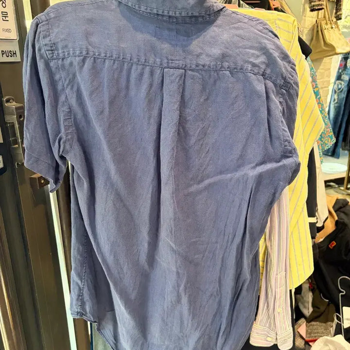 [BUNJANG] Polo Ralph Lauren Blue Shirt / 폴로 랄프로렌 블루 셔츠 남방