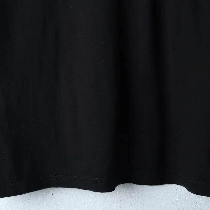 [BUNJANG] M-L Basic Black T-Shirt / (M-L) 리 반팔 티셔츠 빅로고 블랙 기본-18312