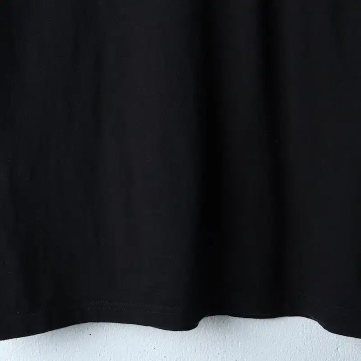[BUNJANG] M-L Basic Black T-Shirt / (M-L) 리 반팔 티셔츠 빅로고 블랙 기본-18312