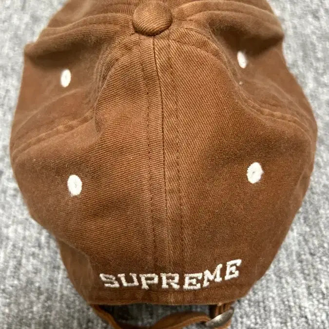 [BUNJANG] Supreme Crest 6-Panel Cap / 슈프림 크레스트 6패널 캡