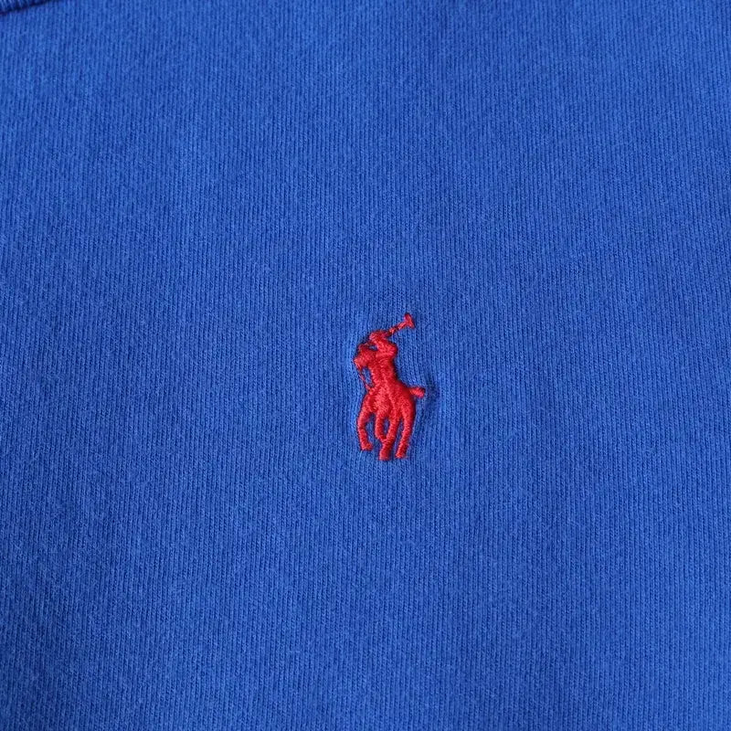 [BUNJANG] Polo Ralph Lauren Kids Blue T-shirt / (F) 폴로 랄프로렌 반팔 티셔츠 아동 키즈 블루 레드포니-18314